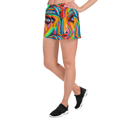 Women’s Athletic Shorts - Kaleidovisions