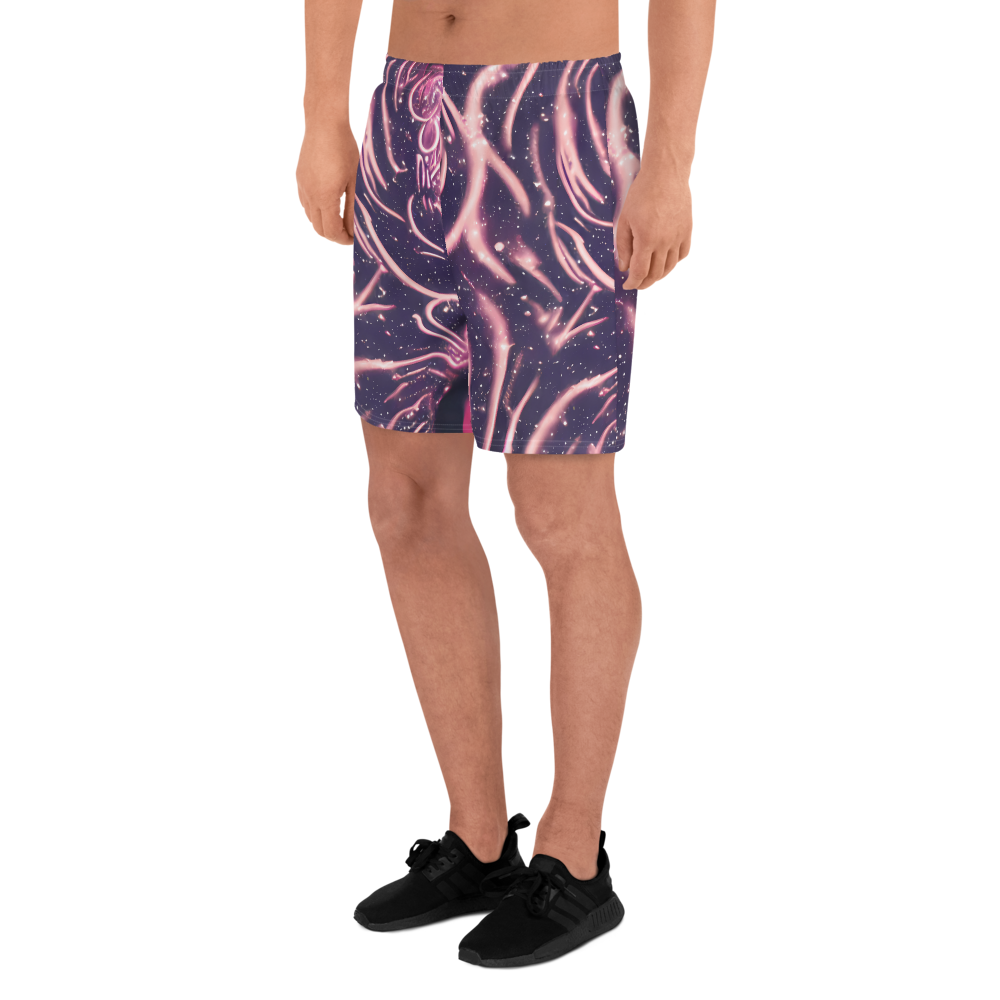 Men's Athletic Shorts - Stardust Siren