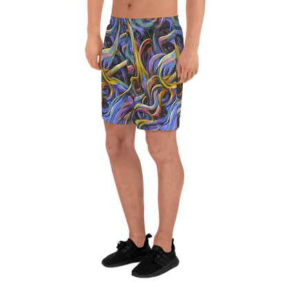 Men's Athletic Shorts - Tanning Twirl