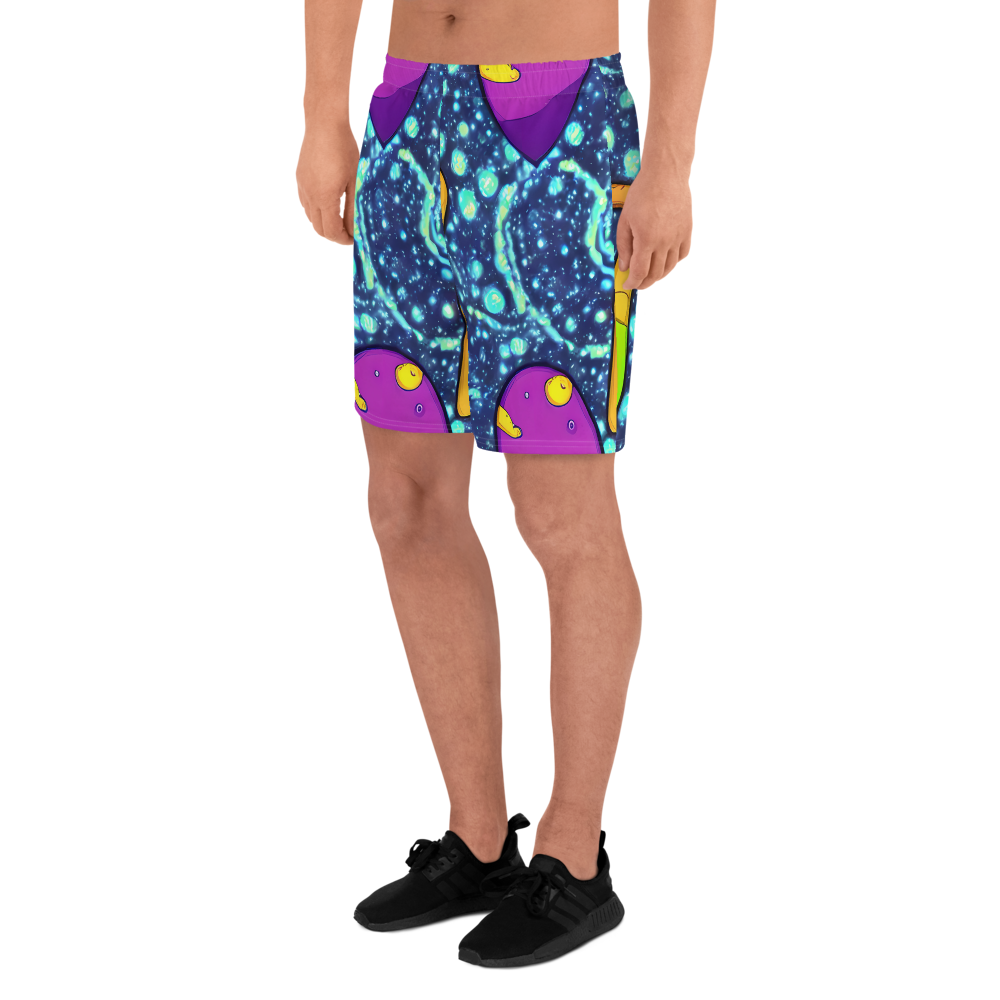 Men's Athletic Shorts - Cosmic Siblings