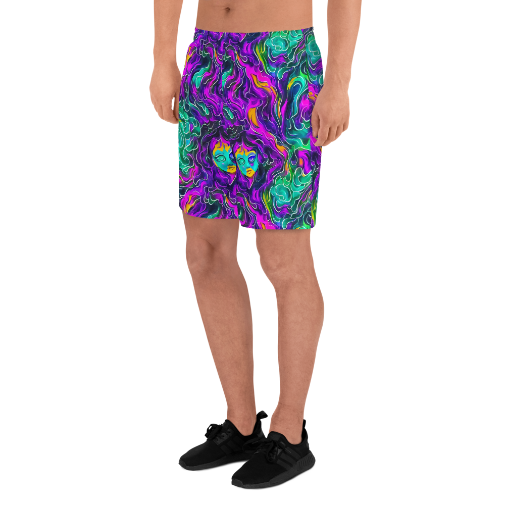 Men's Athletic Shorts - Vortex Dream