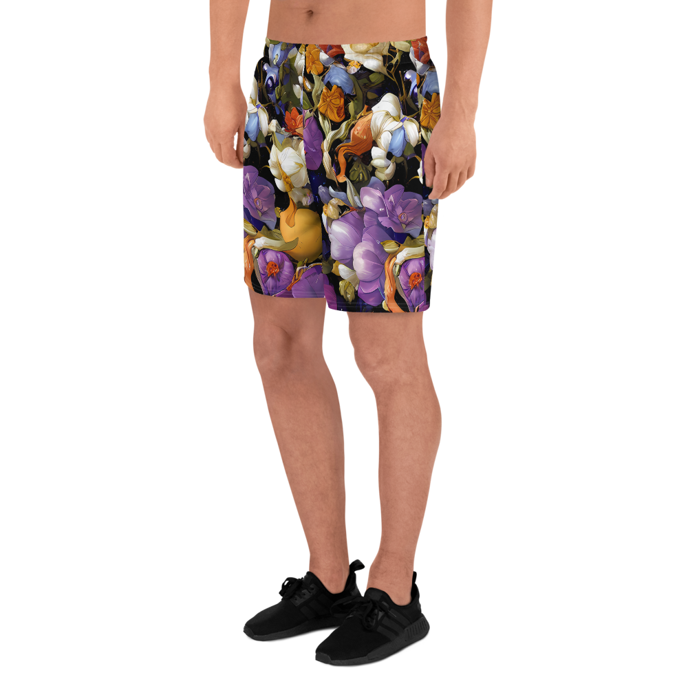 Men's Athletic Shorts - Blooming Cosmos