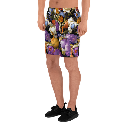 Men's Athletic Shorts - Blooming Cosmos