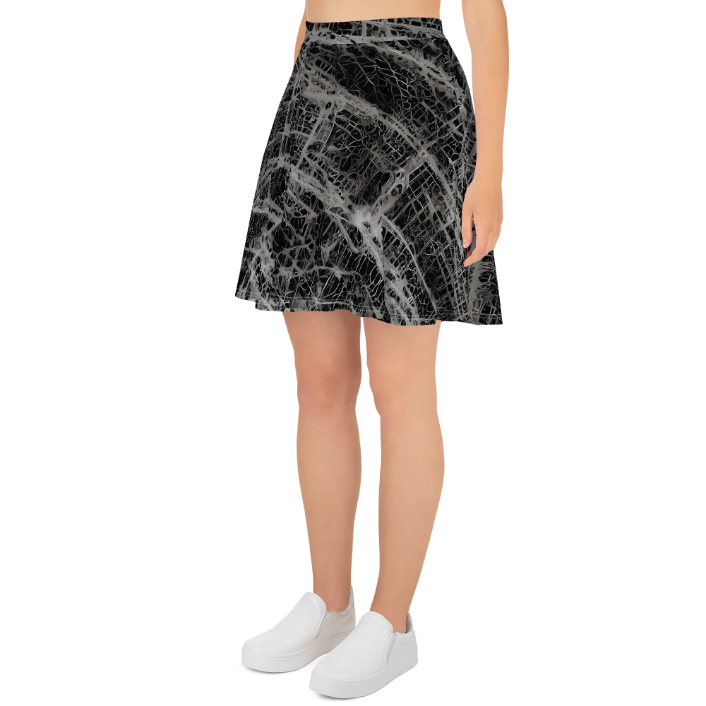 Skater Skirt - Monochrome Mesh