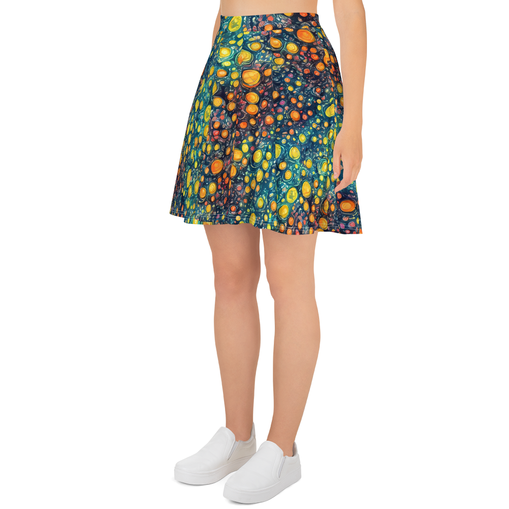 Skater Skirt - Starry Orbits