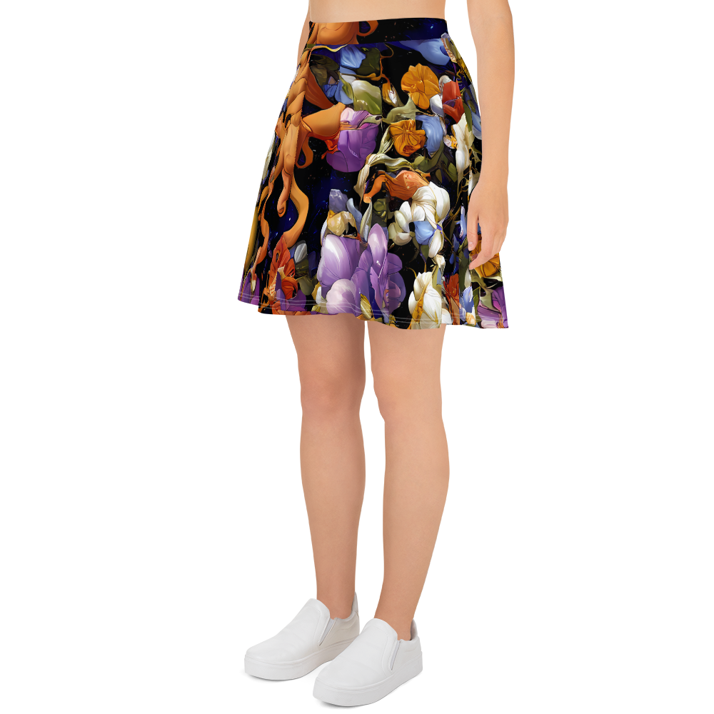 Skater Skirt - Blooming Cosmos