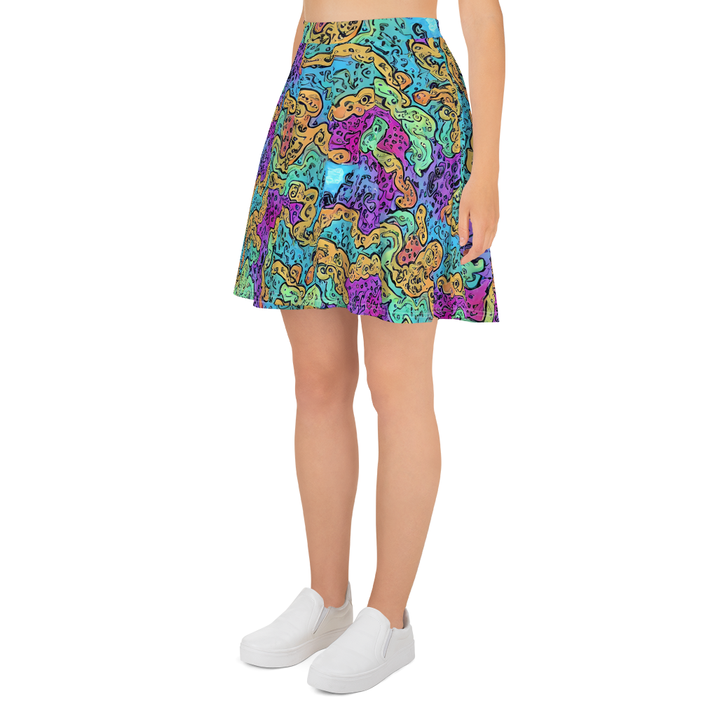 Skater Skirt - Intergalactic Graffiti