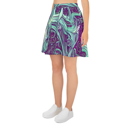 Skater Skirt - Temple Swirls