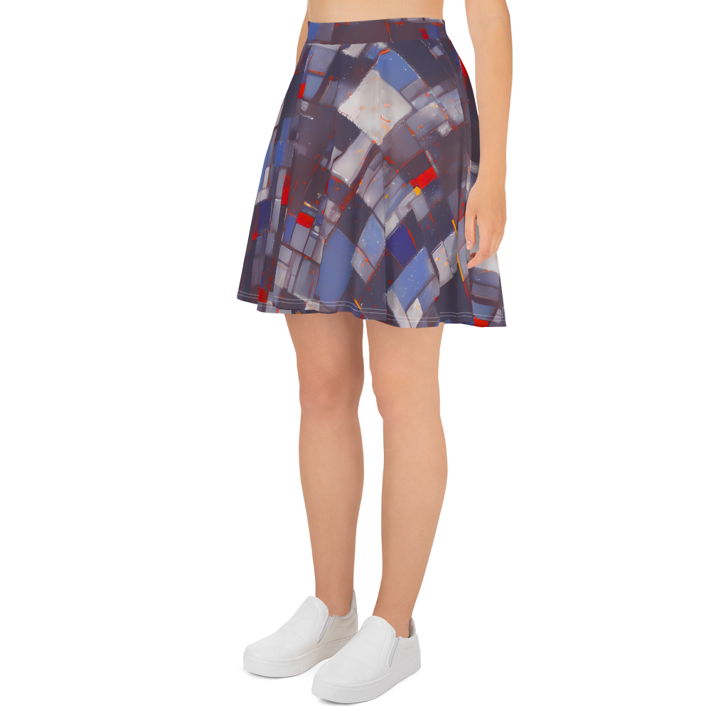 Skater Skirt - Cubist Rhythm