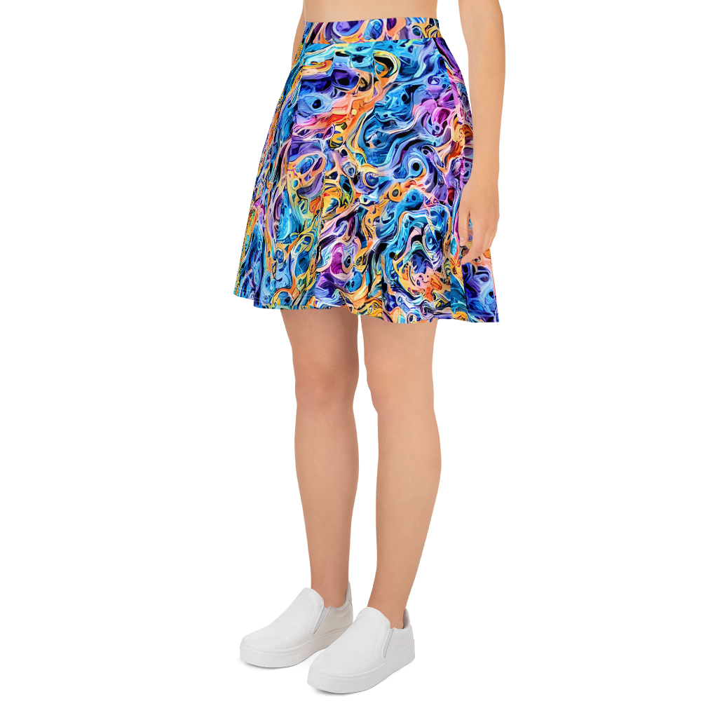 Skater Skirt - Rococo Vortex