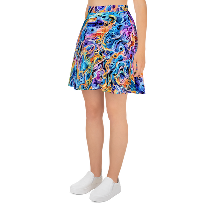 Skater Skirt - Rococo Vortex