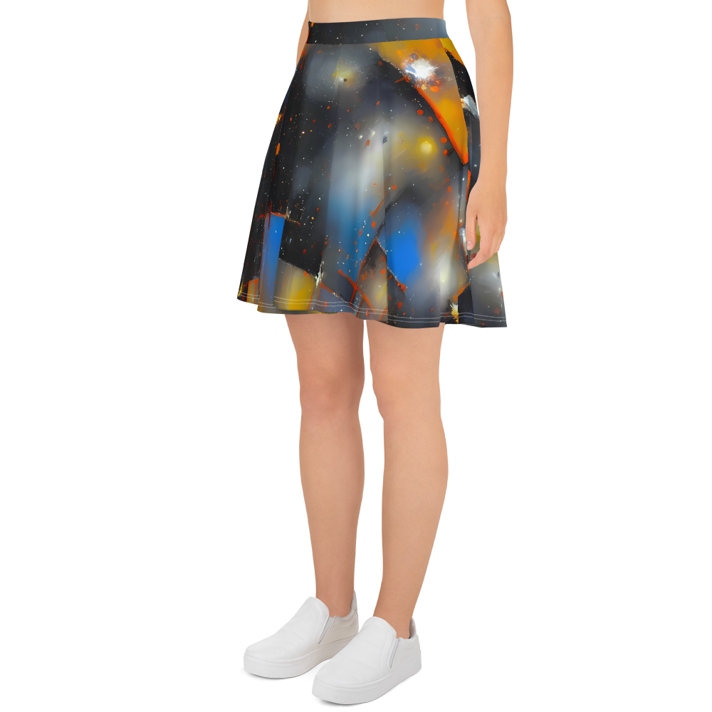 Skater Skirt - Monet's Matrix