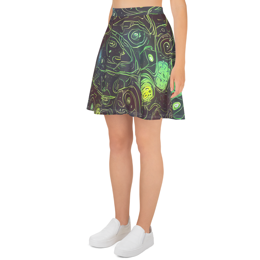 Skater Skirt - Starfield Scrolls