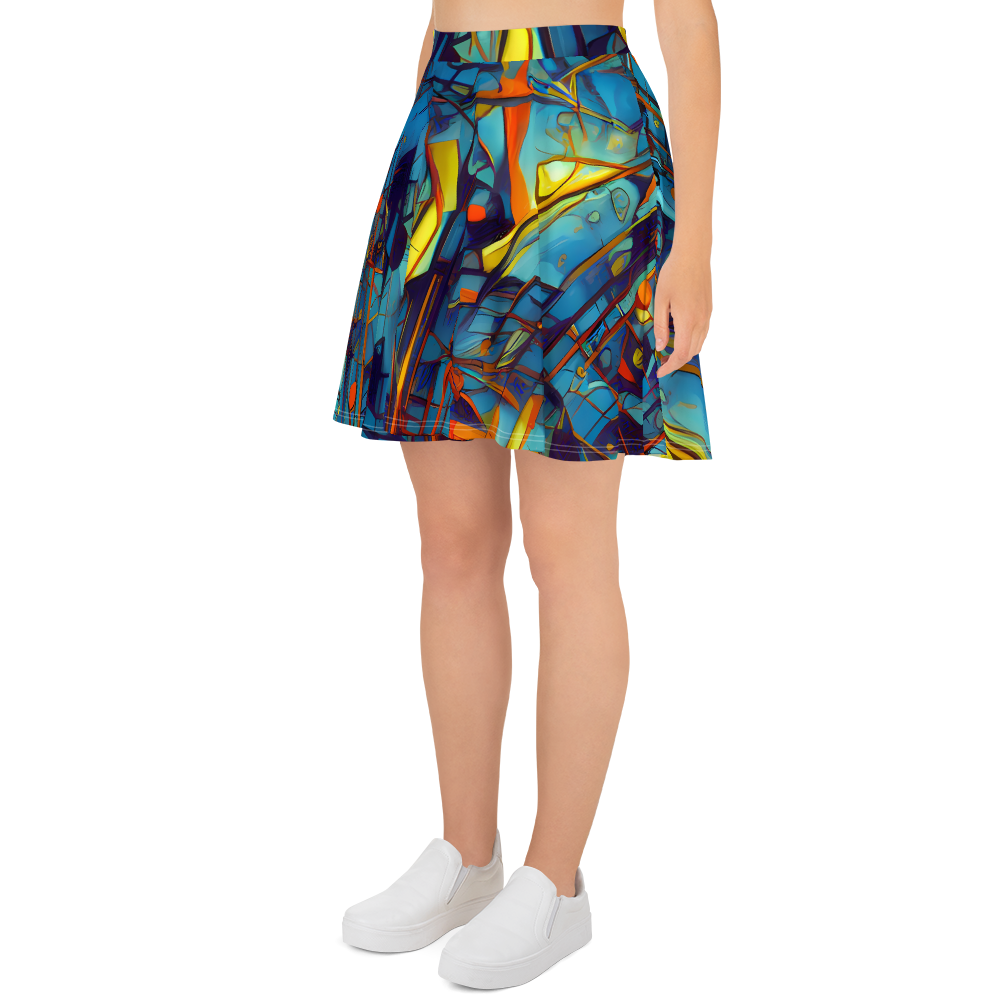 Skater Skirt - Abstract Eddy