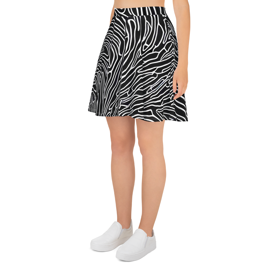 Skater Skirt - Acconci Waves