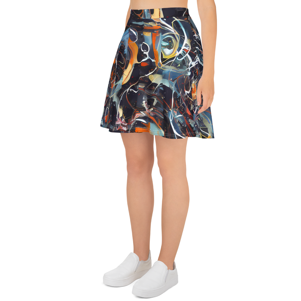 Skater Skirt - Neo-Splash Labyrinth