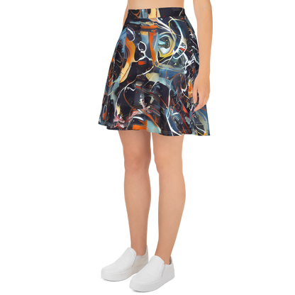 Skater Skirt - Neo-Splash Labyrinth