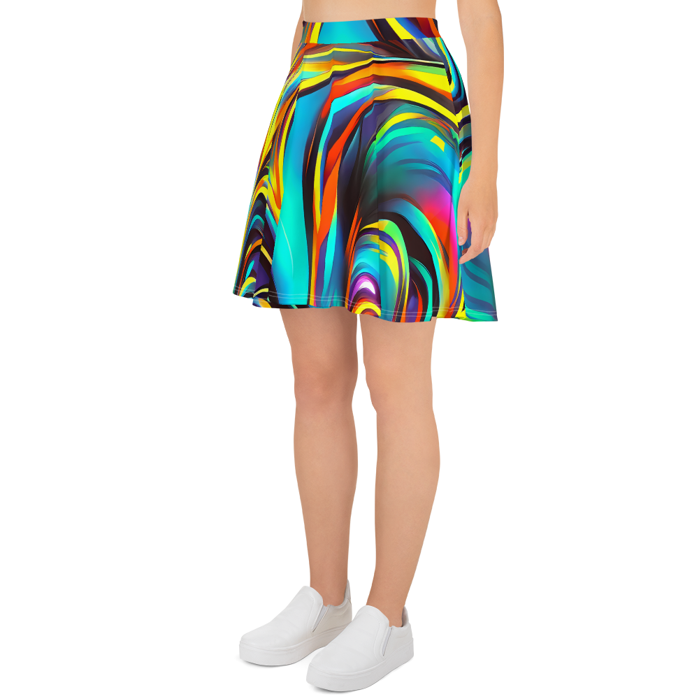 Skater Skirt - Cyber Surge