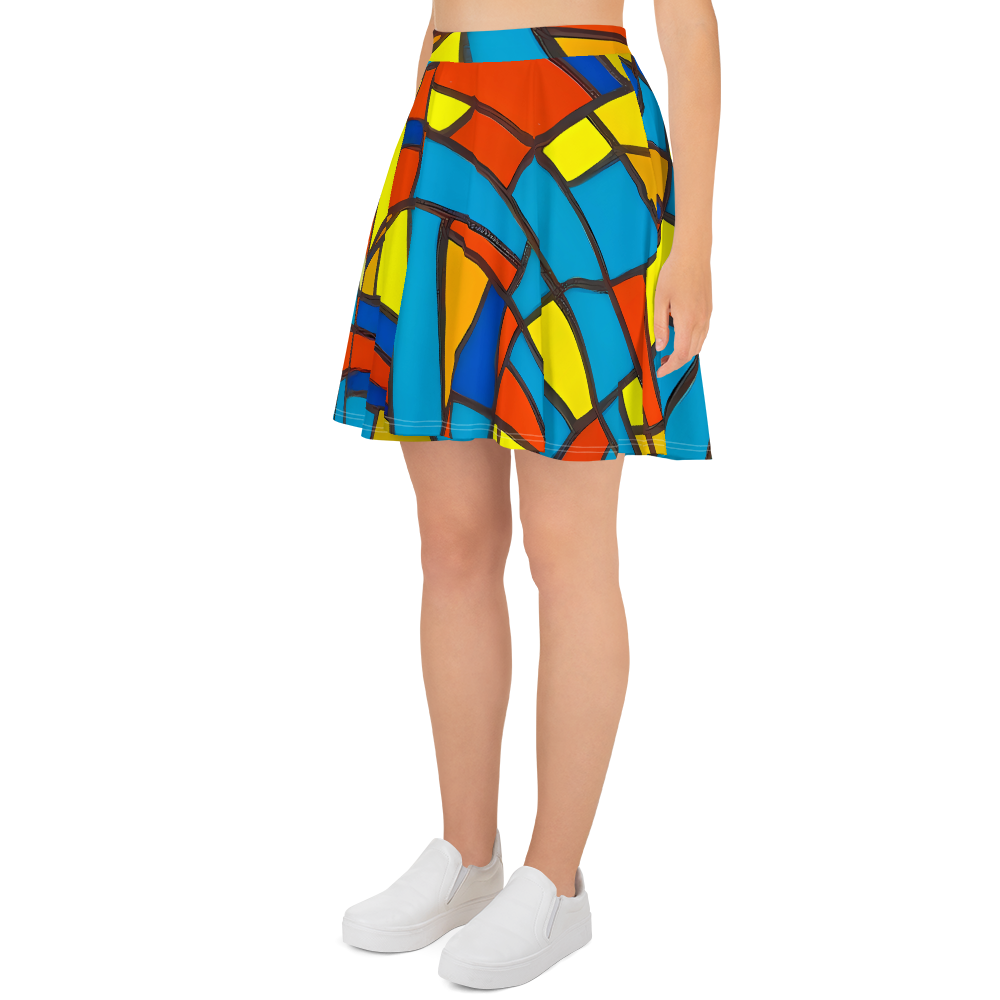 Skater Skirt - Mondrian Mesh