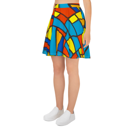 Skater Skirt - Mondrian Mesh