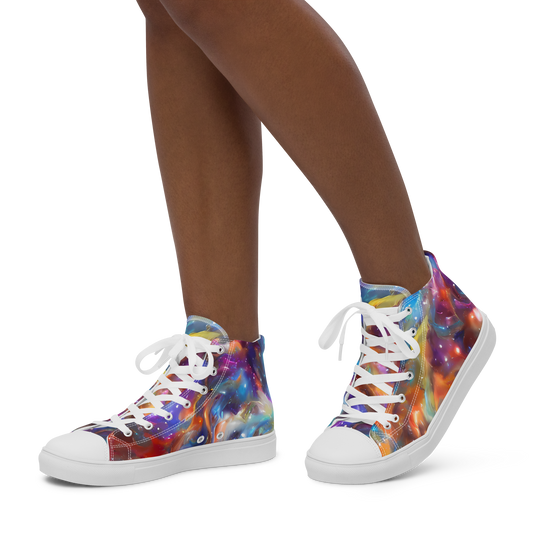 Women's High Top Canvas Shoes - Esao's Eddies