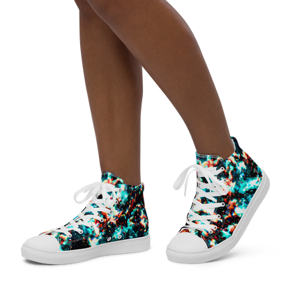 Women's High Top Canvas Shoes - Whirlpool Dream