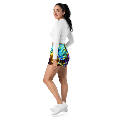 Women’s Athletic Shorts - Neon Füssli