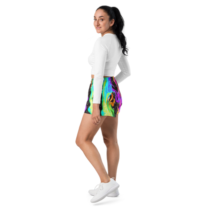 Women’s Athletic Shorts - Yuan Whirls