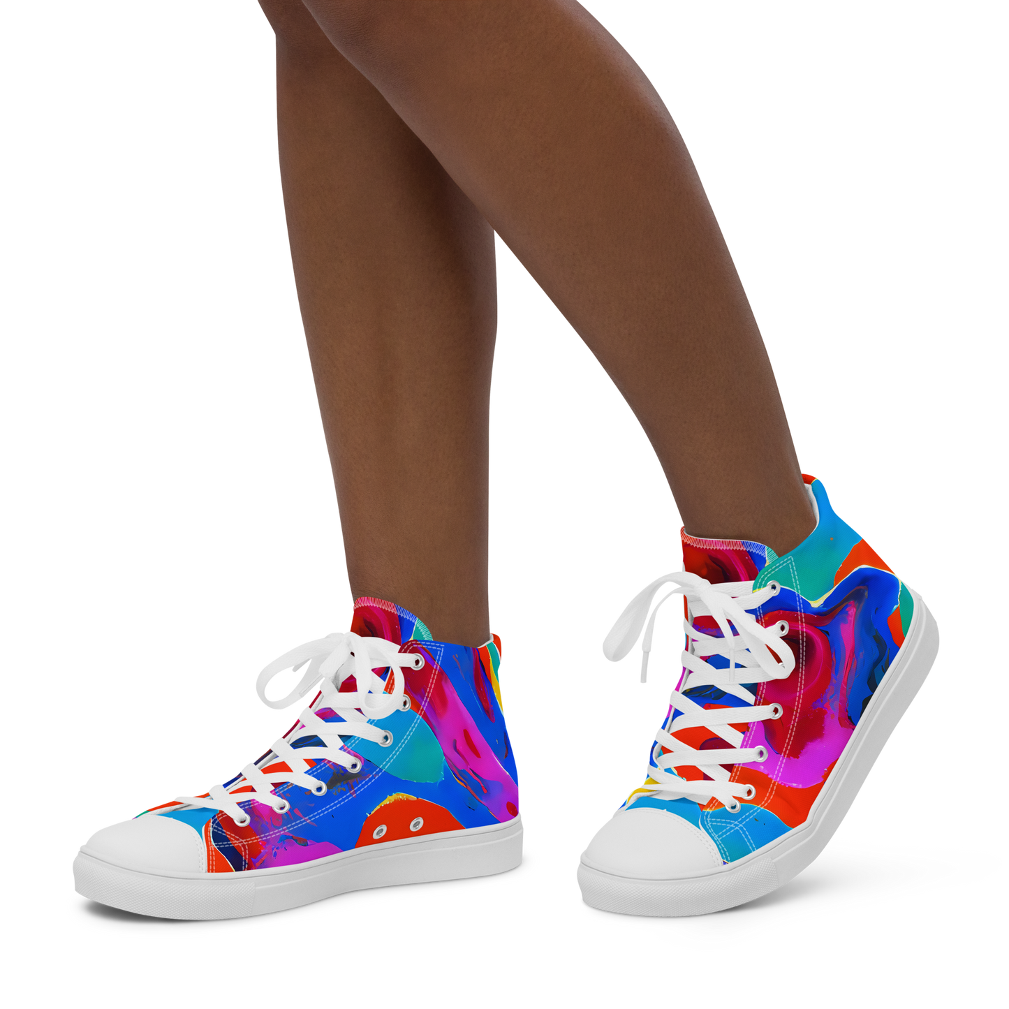 Women's High Top Canvas Shoes - Irvin Rhapsody