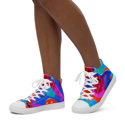 Women's High Top Canvas Shoes - Irvin Rhapsody