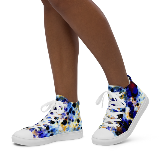 Women's High Top Canvas Shoes - Tarbell Haze