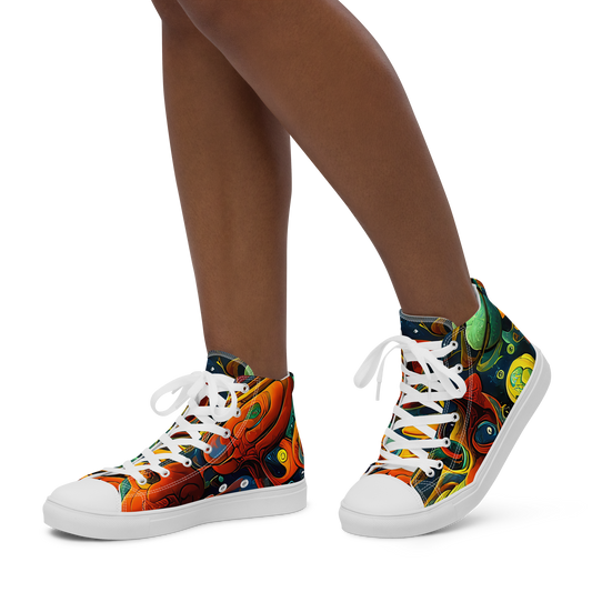 Women's High Top Canvas Shoes - Duncanson Dream