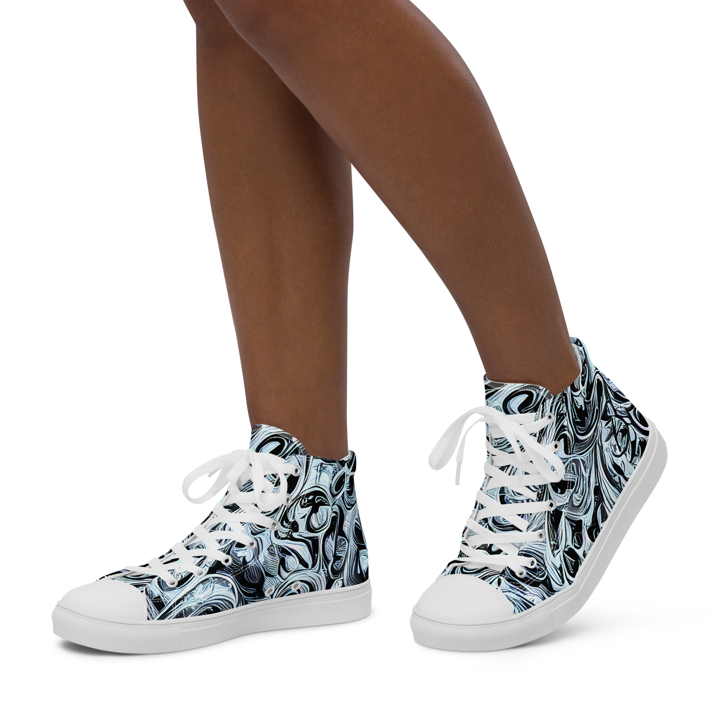 Women's High Top Canvas Shoes - Horkey's Nebula