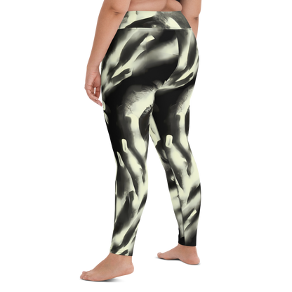 Yoga Leggings - Shadowed Mystique