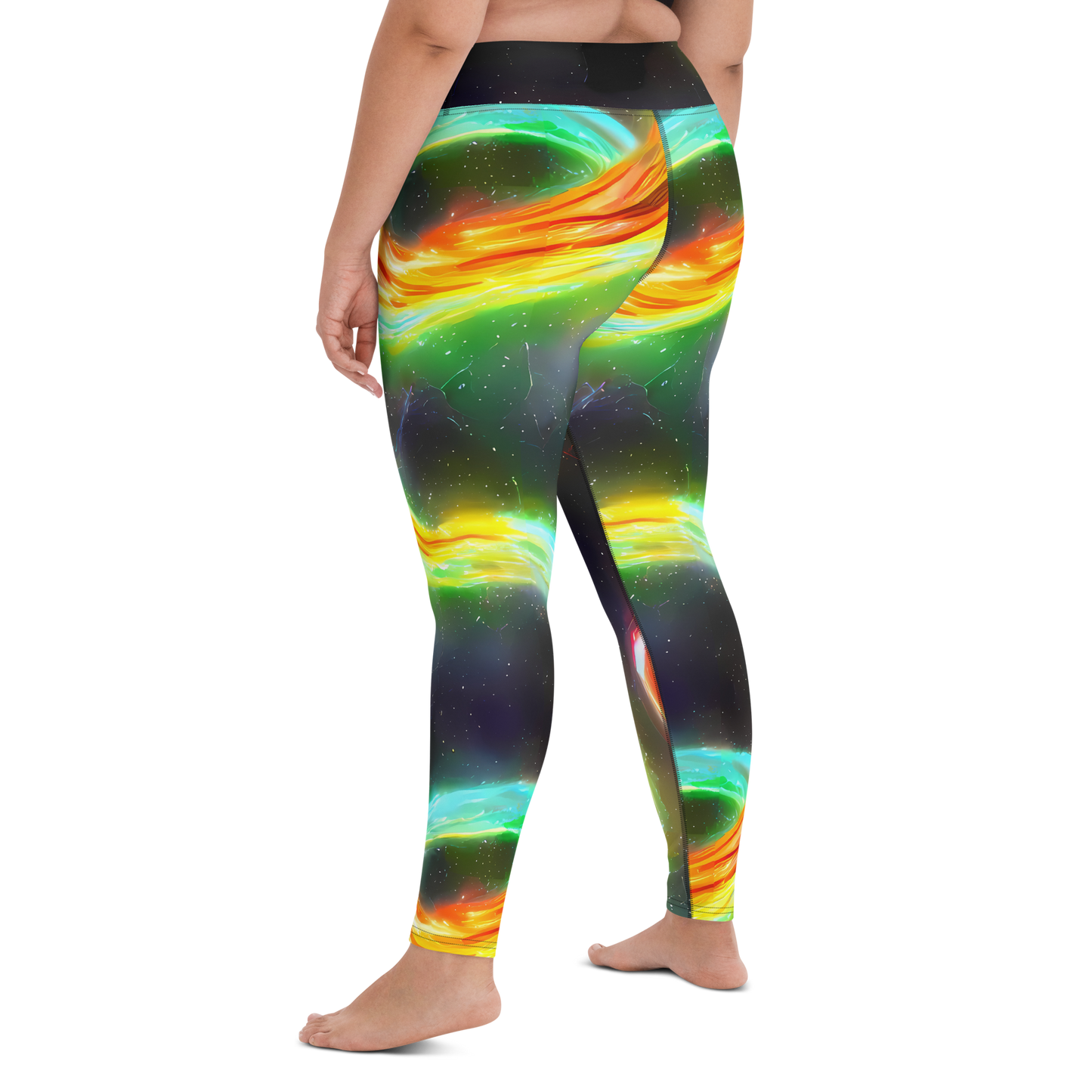 Yoga Leggings - Sherwood Swirl