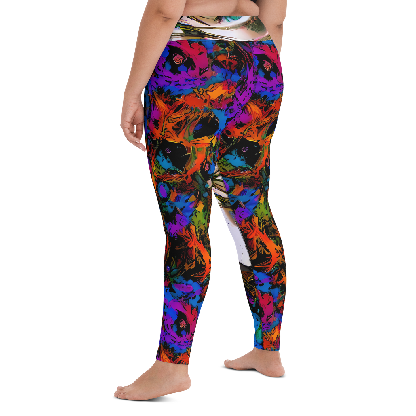 Yoga Leggings - Sultry Smoke