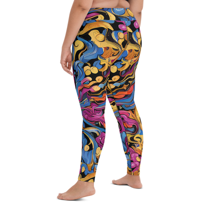 Yoga Leggings - Bosschaert Whorls