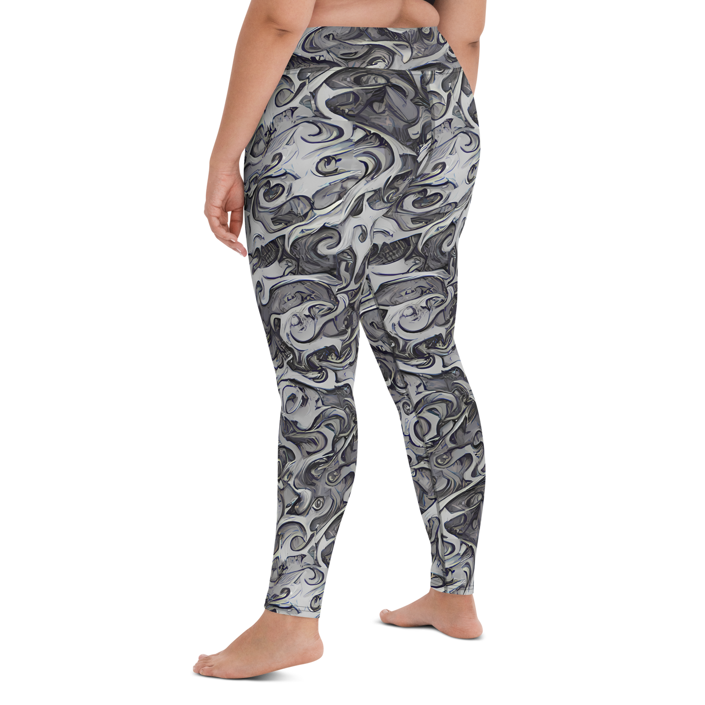Yoga Leggings - Mashburn Swirls