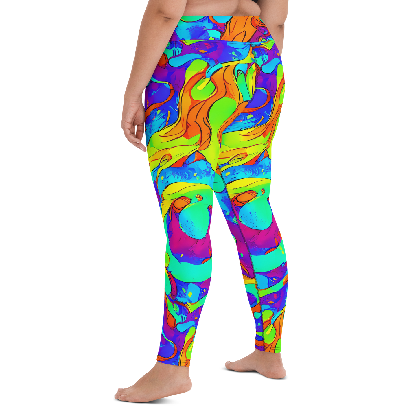 Yoga Leggings - Roset Rapture