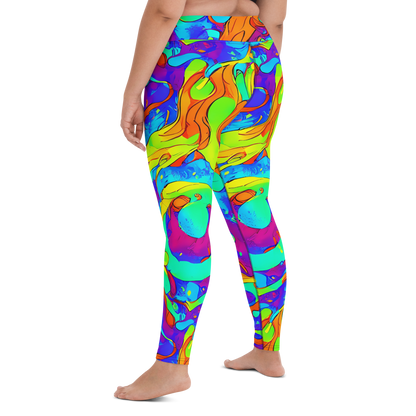 Yoga Leggings - Roset Rapture