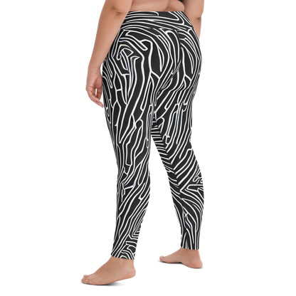 Yoga Leggings - Acconci Waves