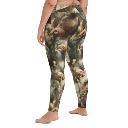 Yoga Leggings - Ceramic Swirl