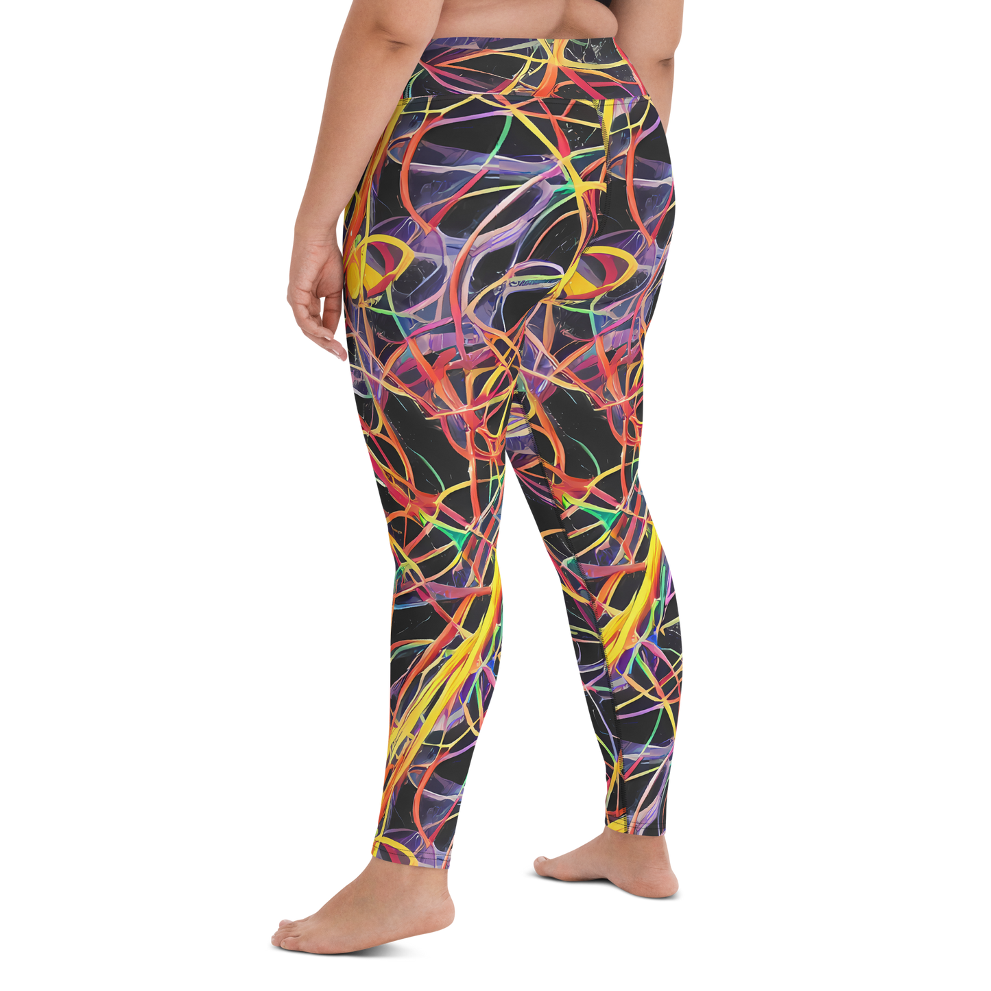 Yoga Leggings - Acconci Twirl