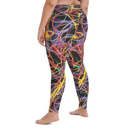 Yoga Leggings - Acconci Twirl