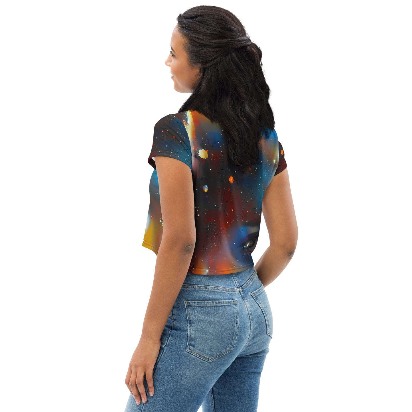 Women's Crop Tee - Celestial Vogue