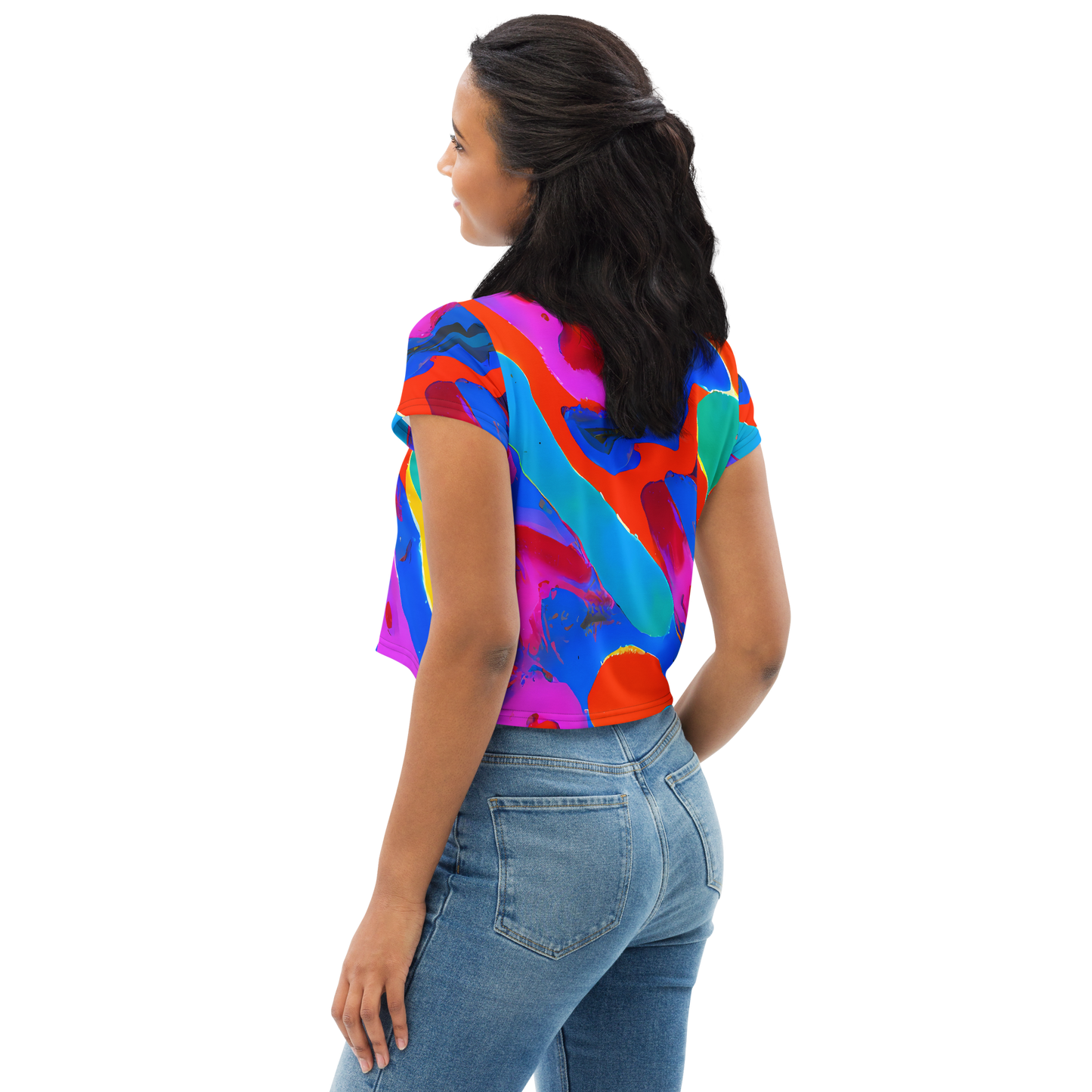 Women's Crop Tee - Irvin Rhapsody