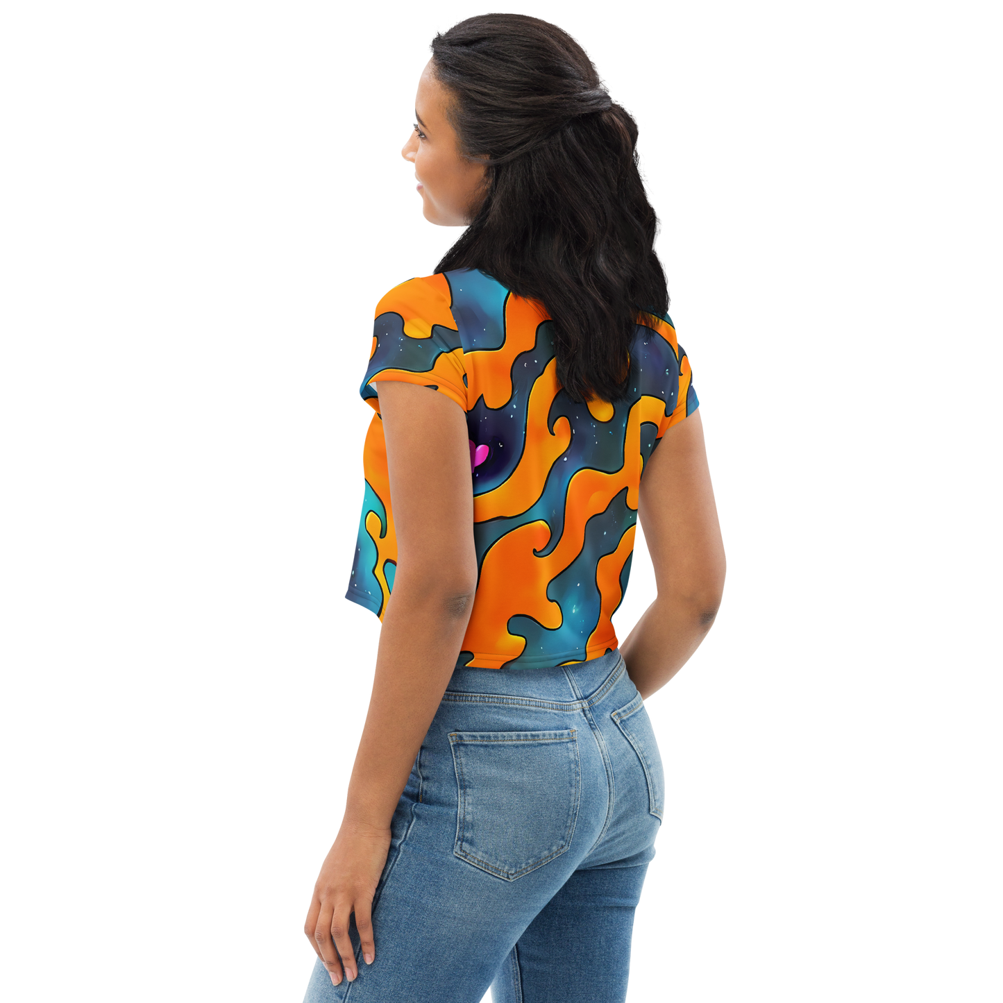 Women's Crop Tee - Criswell Cosmos