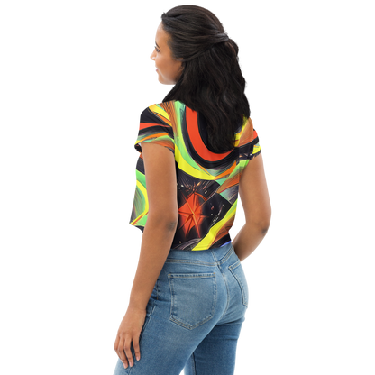 Women's Crop Tee - Tenggren Whirl