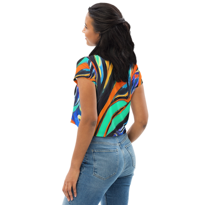 Women's Crop Tee - Carr's Whirl