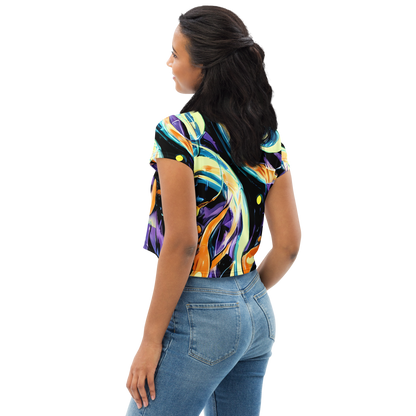 Women's Crop Tee - Dorothy's Whirl